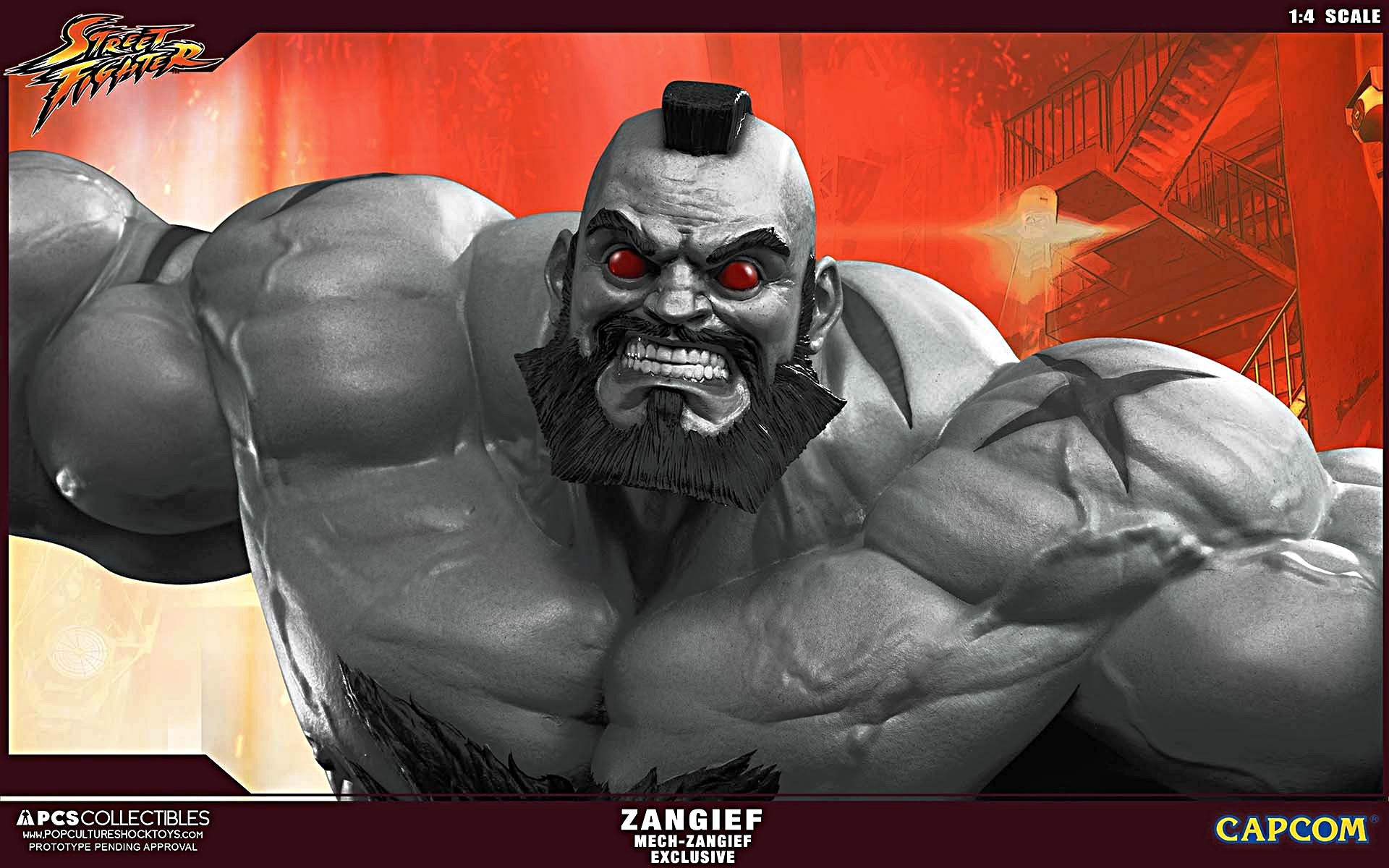Zangief - Metal Variant
