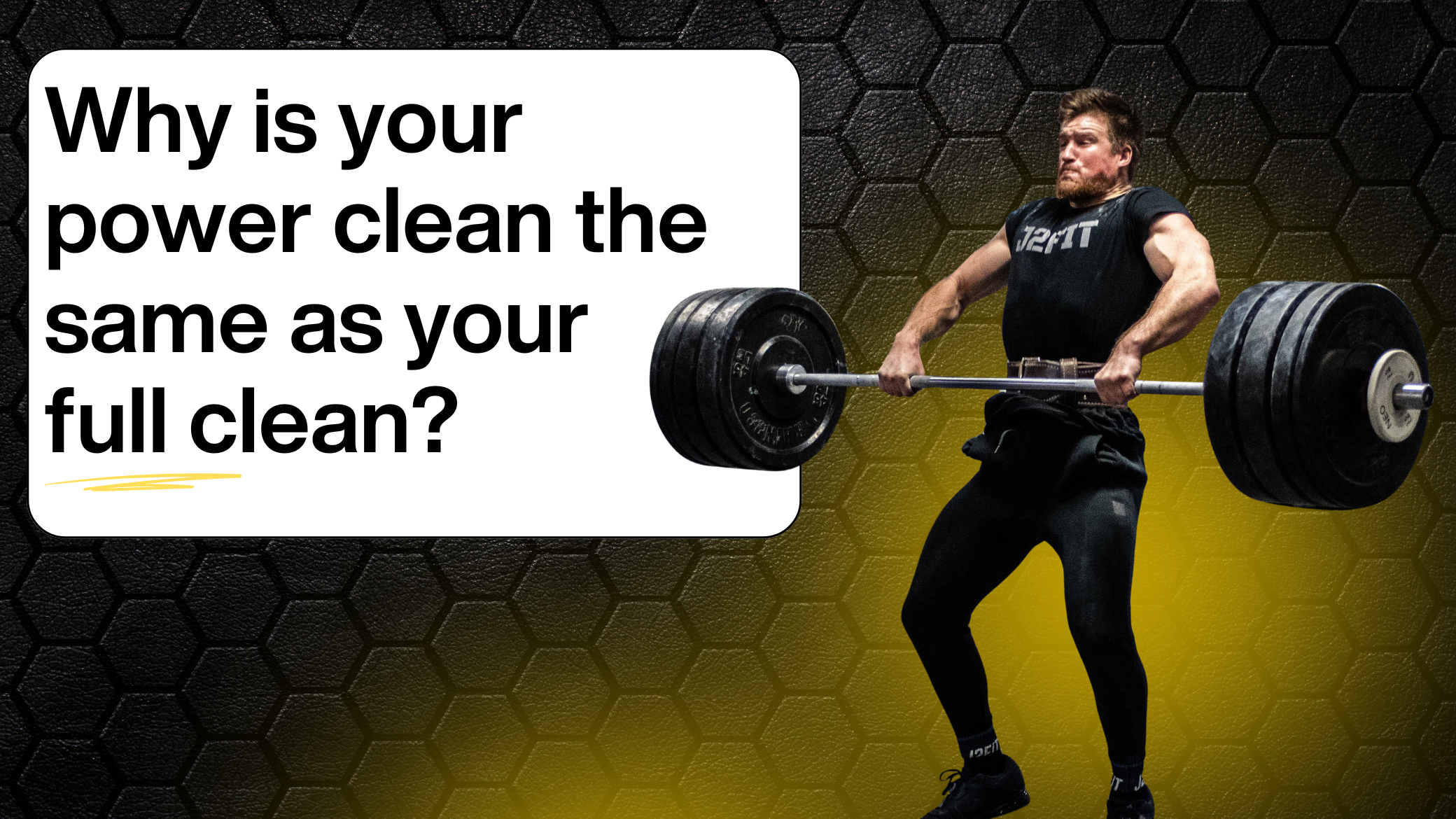 Why does the bar feel 50lbs heavier today?
