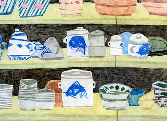 Fish Clay Pots
