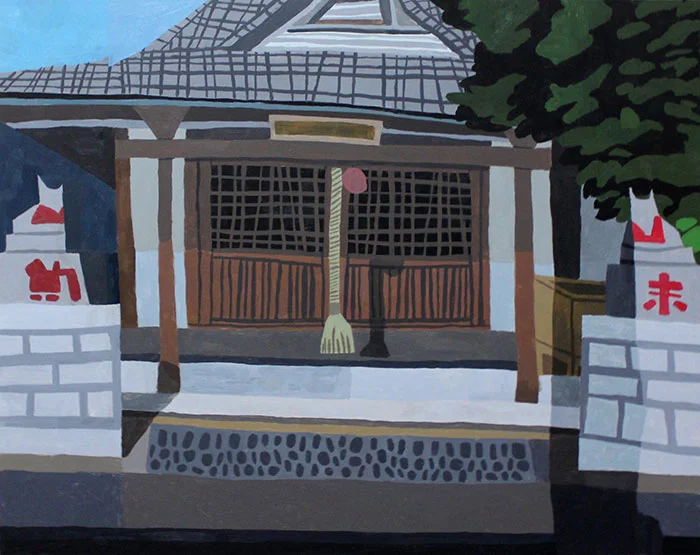 Shrine in Residential Tokyo 1