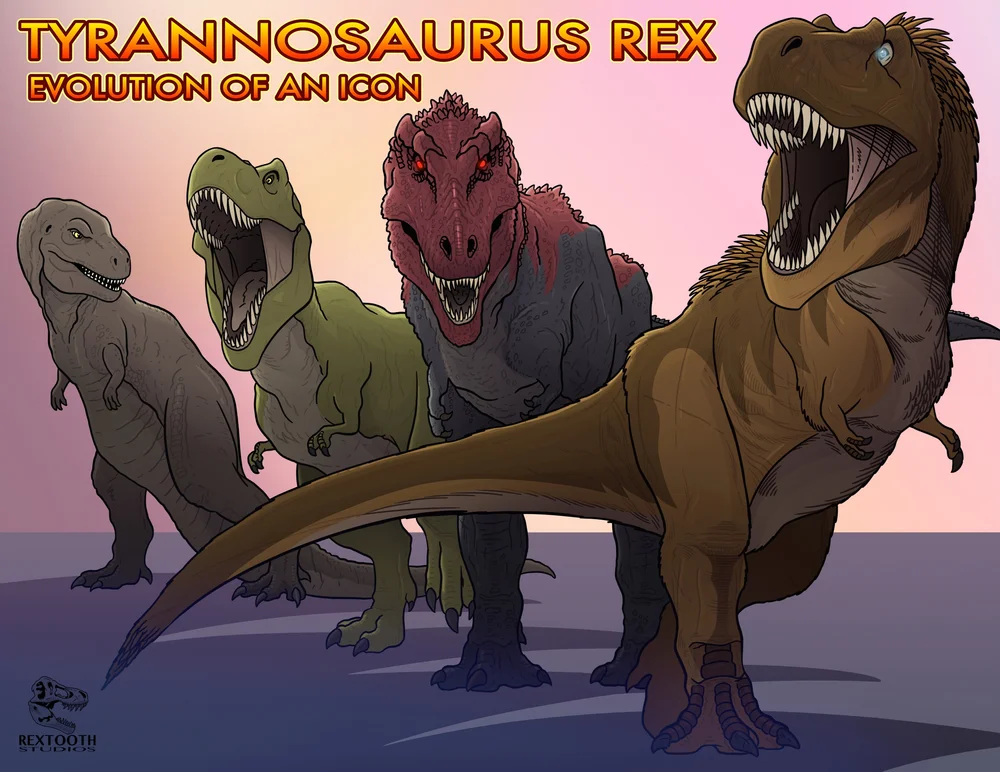 Trex Cartoon By Earthevolution On Deviantart Jurassic World Evolution