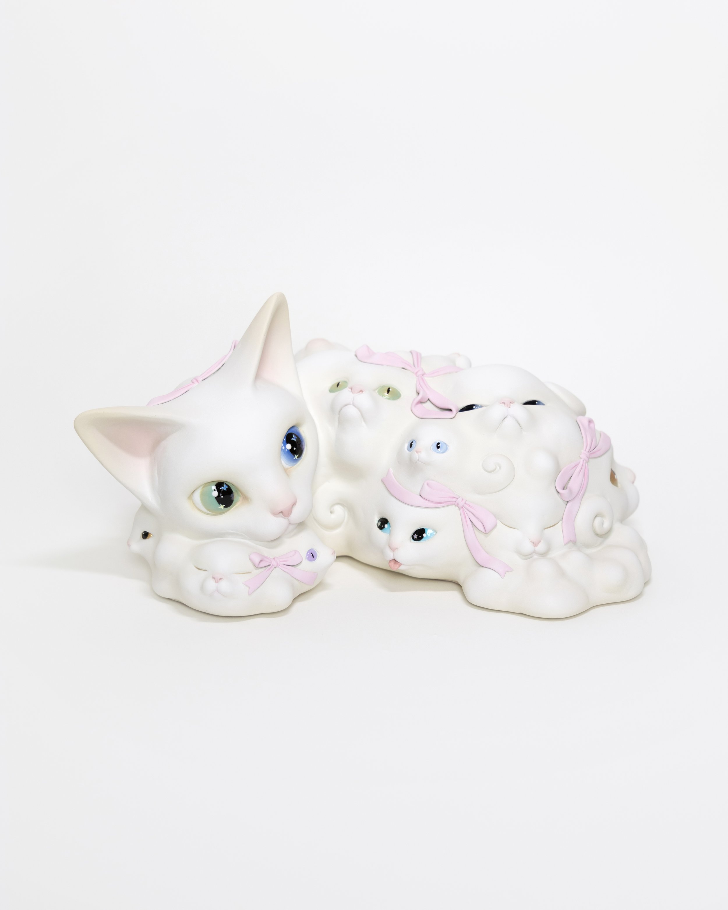 CAT CLOUD | ORIGINAL CLAY SCULPTURE