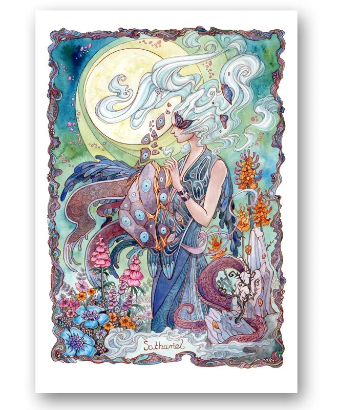 Sathariel Limited Edition Giclée Print
