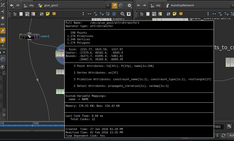 Middle mouse on the Attribute Transfer SOP