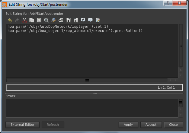 Open the expression editor with Ctrl + E