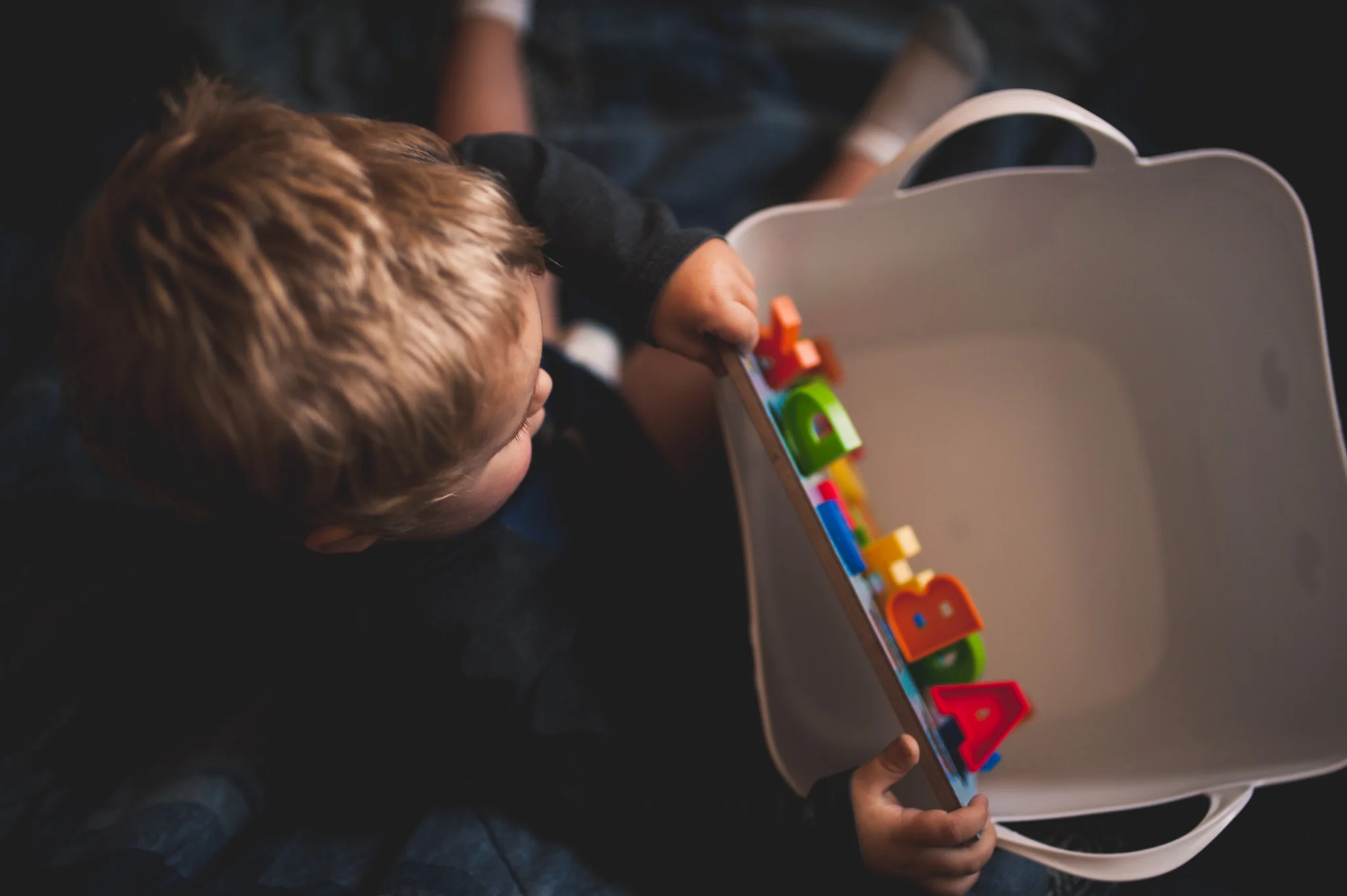 08 Jan 2017 | Kid loves his letters, and once you put the puzzle together, you have to dump it out in order to start over. 