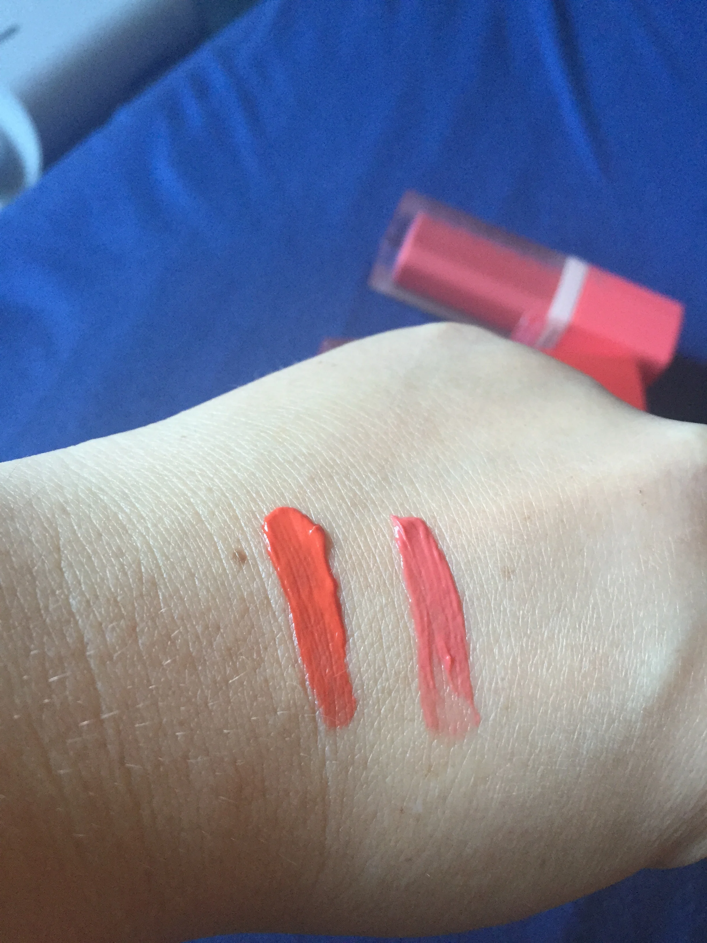 L-R- Orangelique, Ravie En Rose