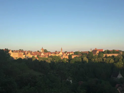 Rothenberg from the park walls