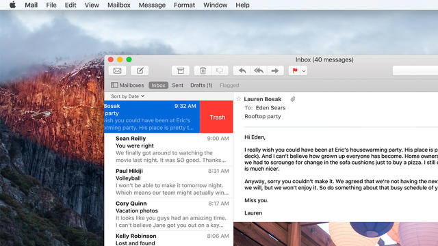 Mail Swipe