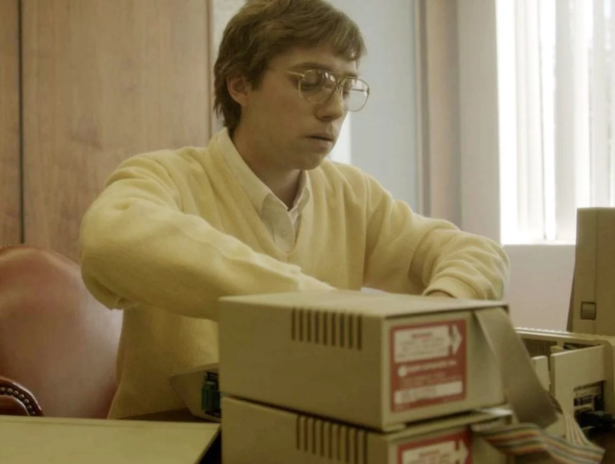 Gates develops the Microsoft circuit board for one of Apple's first computers. 