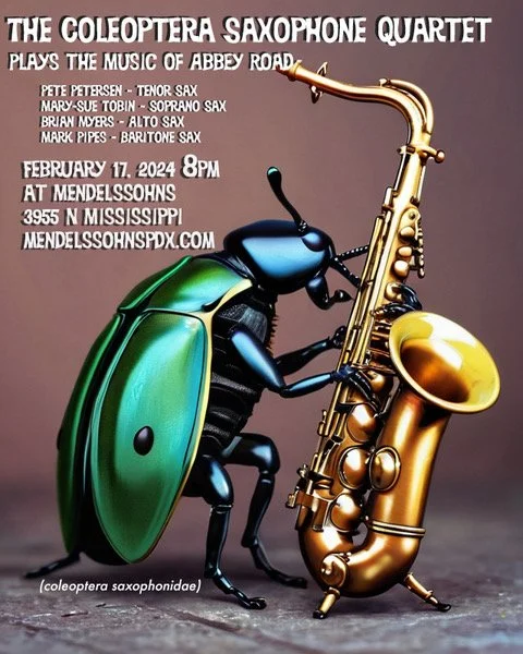 Pete Peterson Sax Quartet Performance of Abbey Road