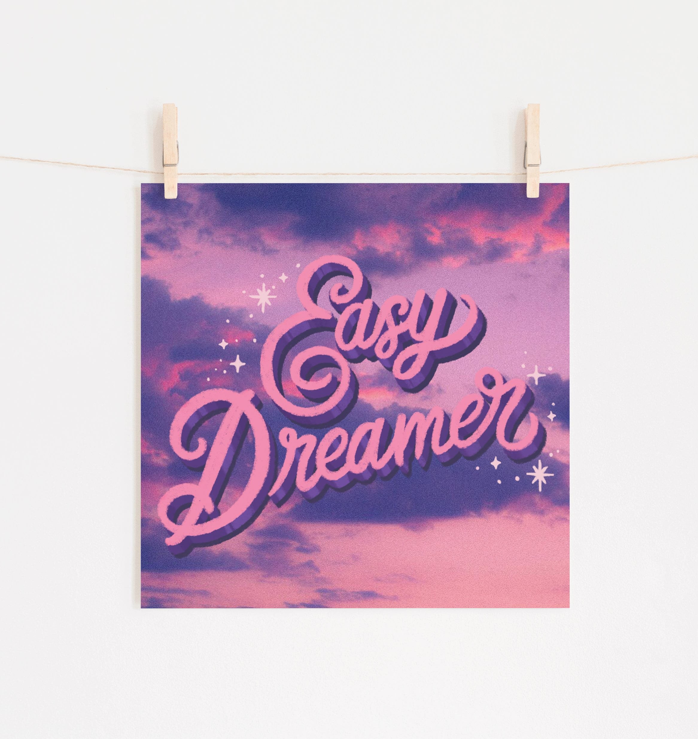 Easy Dreamer Mini Art print
