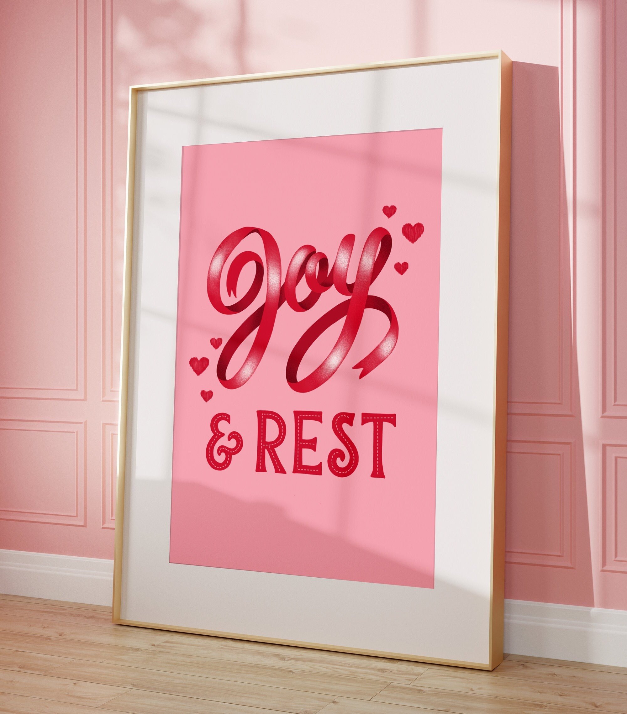 Joy & Rest A3 Art Print