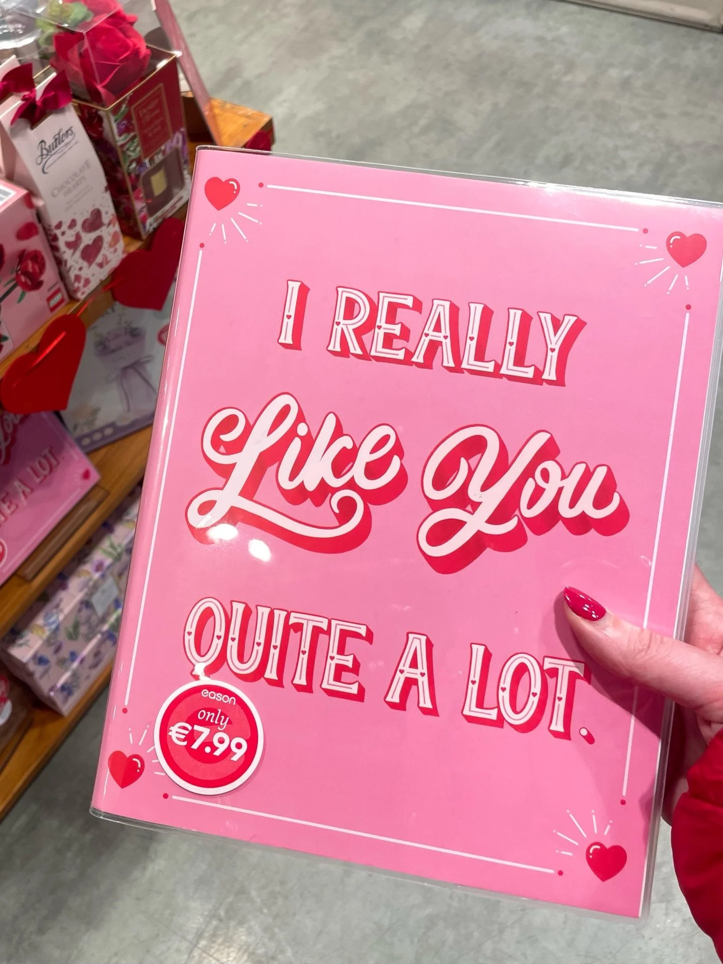 I really like you quite a lot notebook spotted in @eason_ireland on Nassau st in Dublin! 🥹&hearts;️

It&rsquo;s giving yearning, it&rsquo;s giving I&rsquo;m a bit awkward, it&rsquo;s giving restrained emotionally-tortured Mr Darcy energy - if this s