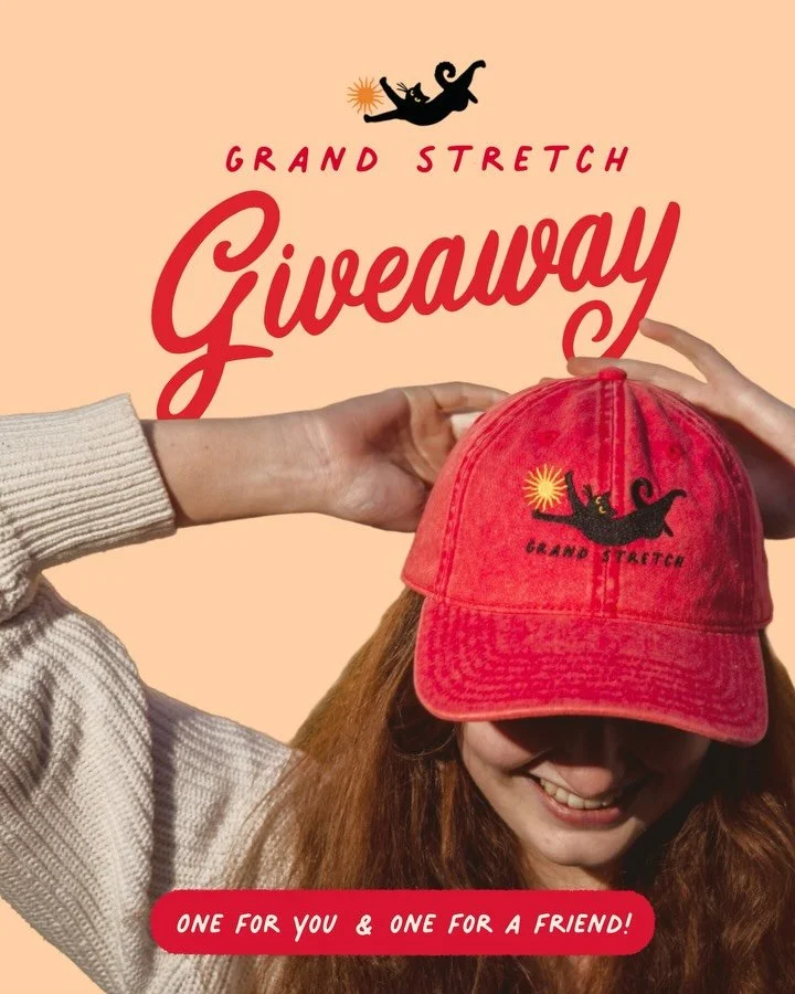 GIVEAWAY! 🐈&zwj;⬛🌞🧢
I&rsquo;m giving away two grand stretch caps - one for you and one for a friend! 

To enter: &hearts;️Follow @chubbycherubco &hearts;️Like this post &hearts;️Comment which colour you&rsquo;d choose (pink, blue or red denim)

✨B