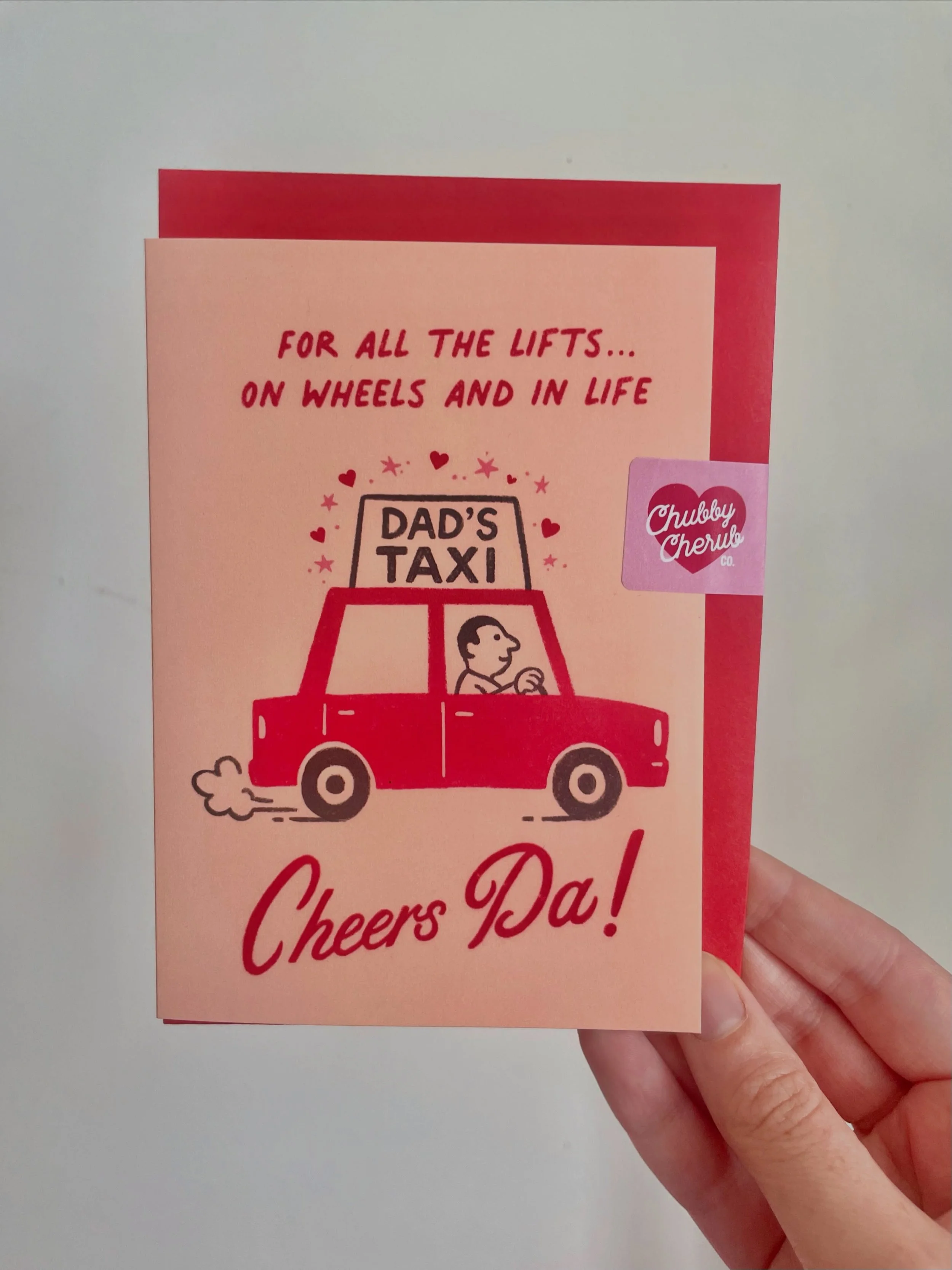 Say thanks yer da for all the lifts, lessons and every moments he&rsquo;s been there! &hearts;️🚗

Father&rsquo;s Day is 21st of June this year (yay! Solstice alignment) 🌞 

Designed by yours truly and printed with love in Ireland. Cards available o