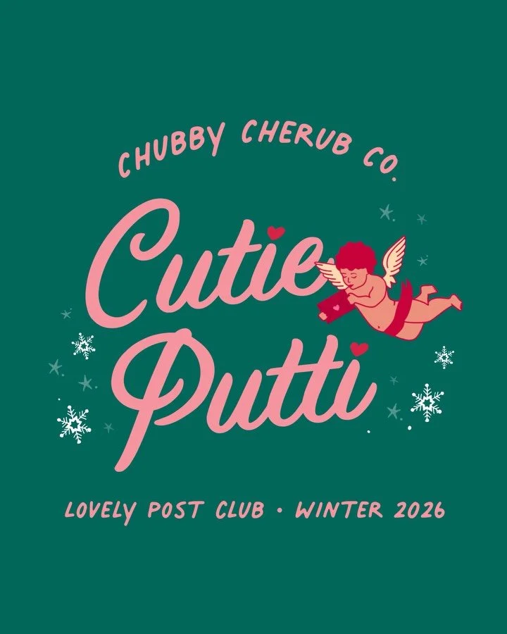 Winter pre-orders are open for Cutie Putti! ❄️👼💌

I&rsquo;m so excited to show you all the contents of this one!! Once again this is a blind pre-order, all will be revealed in November once the first packs have been sent out.

Please note: if you a