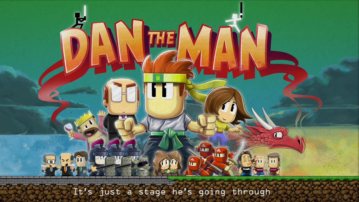 Dan the man последняя версия. Дэн зе Мэн. Игра Дэн。. Dan the man персонажи. Dan the man игрушки.