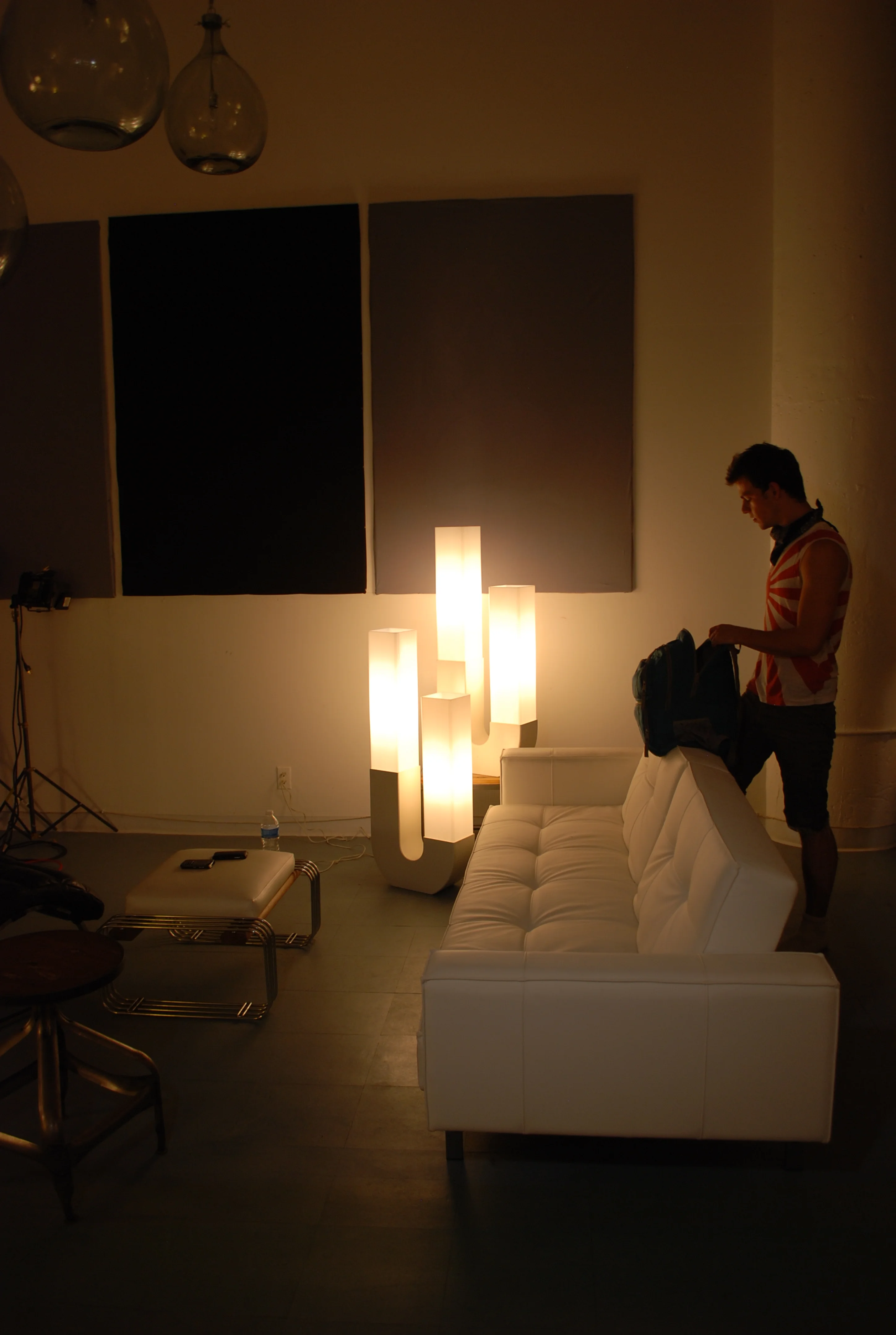 monochrome panels with lights copy.JPG