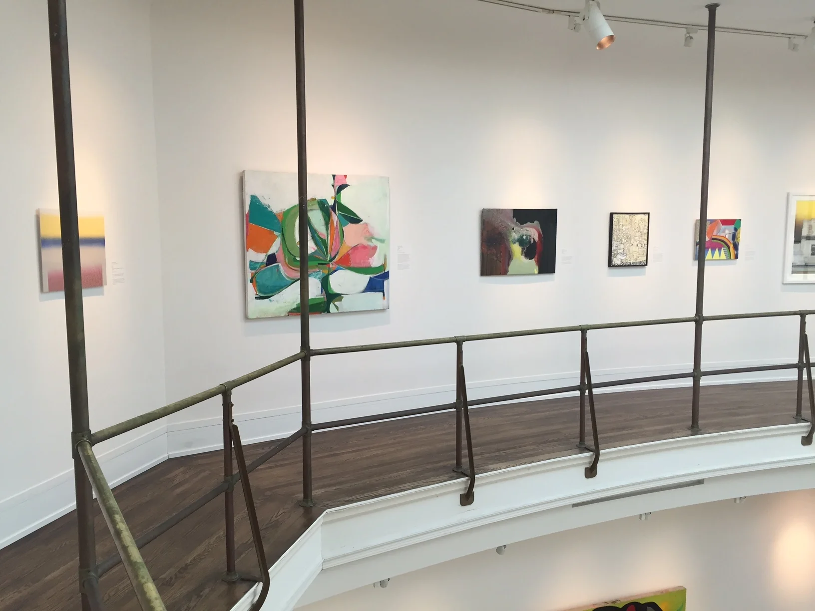 gallery detail of Posing for No One. Condition of Place: 75th juried exhibition, Woodmere Museum. Chestnut Hill, Pennsylvania, 2016.