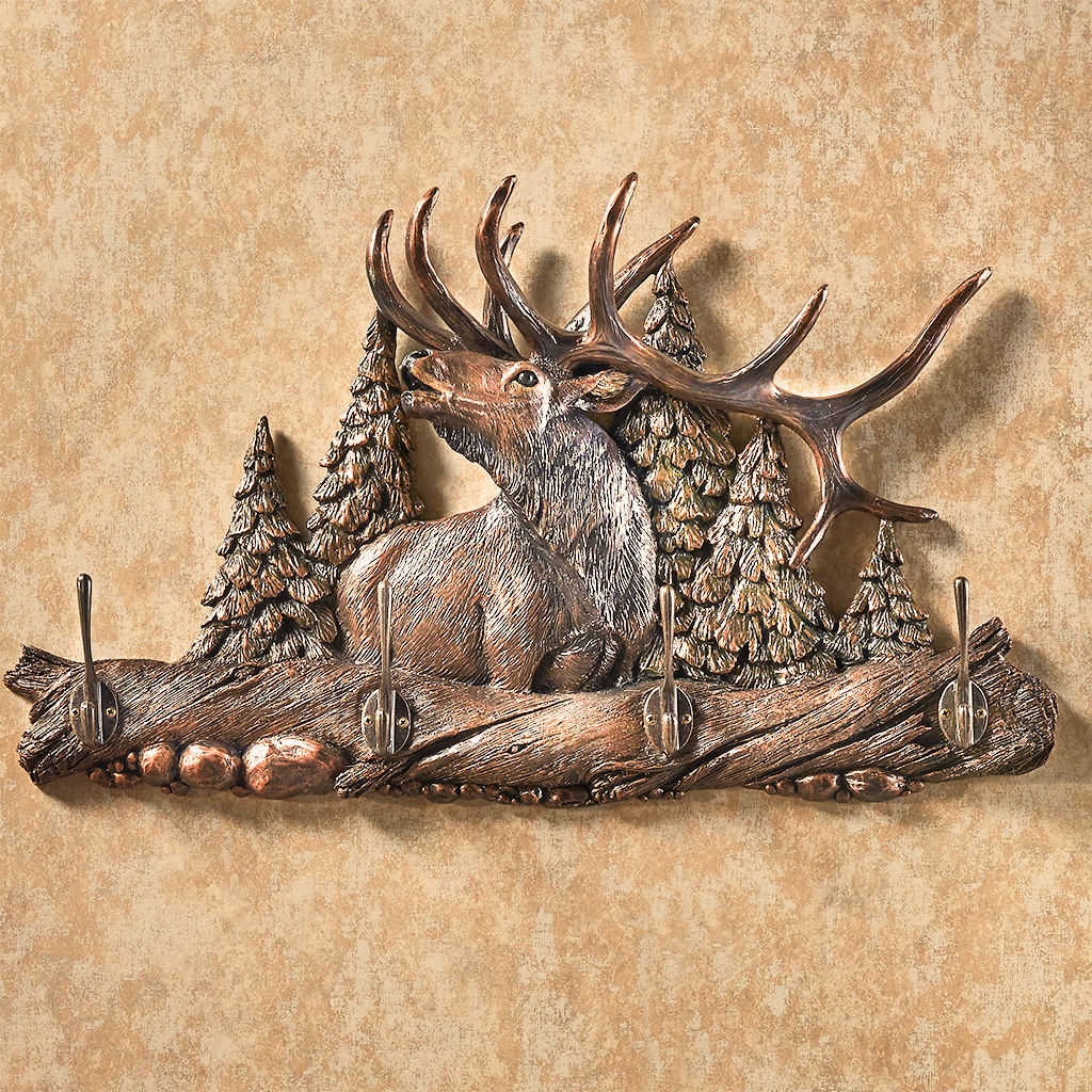 John Parsons Signature Elk Coat Rack