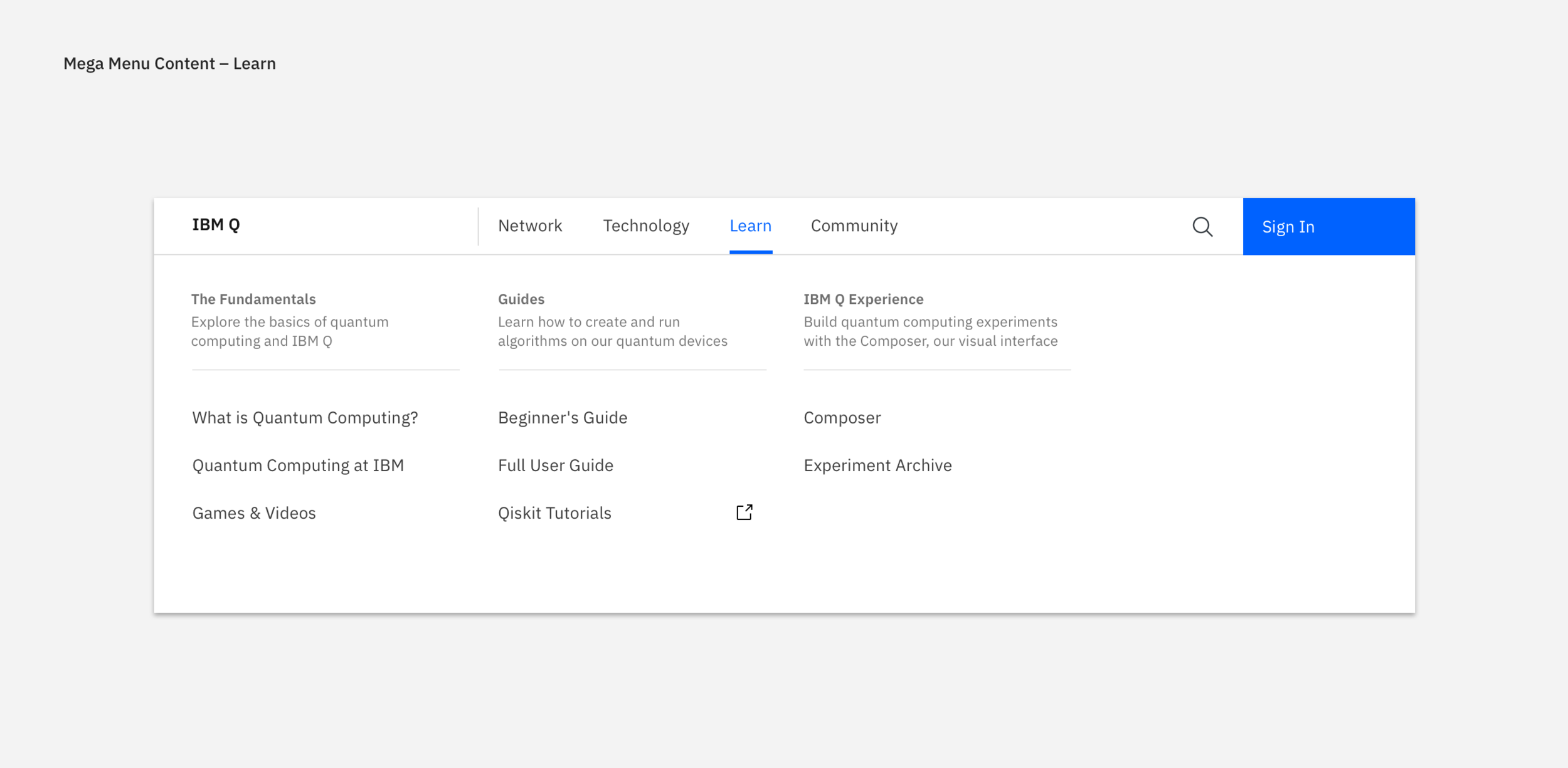 IBM Q Learn Navigation.png