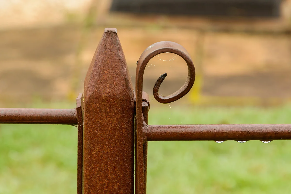 Rusty Gatepost