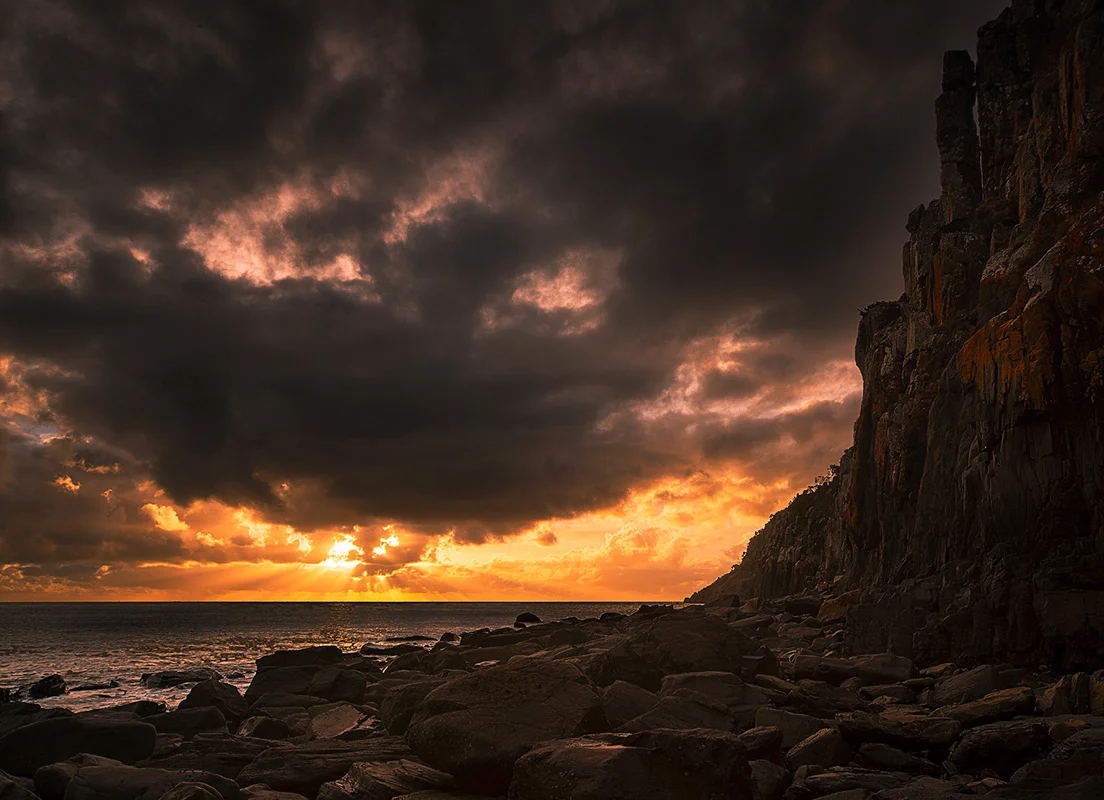 Greens Beach Sunset (Landscape)