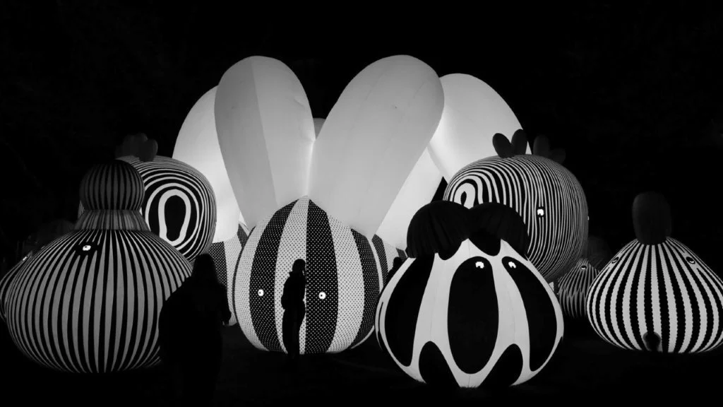 Silhouette on Inflatables by Patrick Griffin