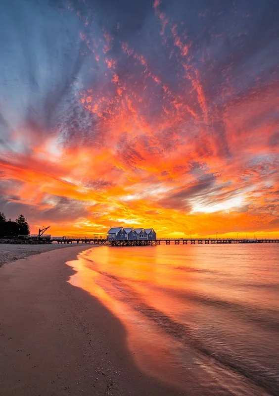 'Sunset at the Jetty' by Steve Whitworth