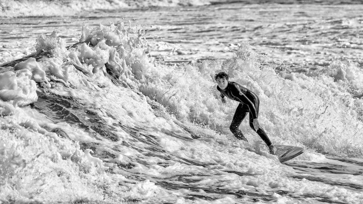 'Surfing at Margs' by Steve Whitworth