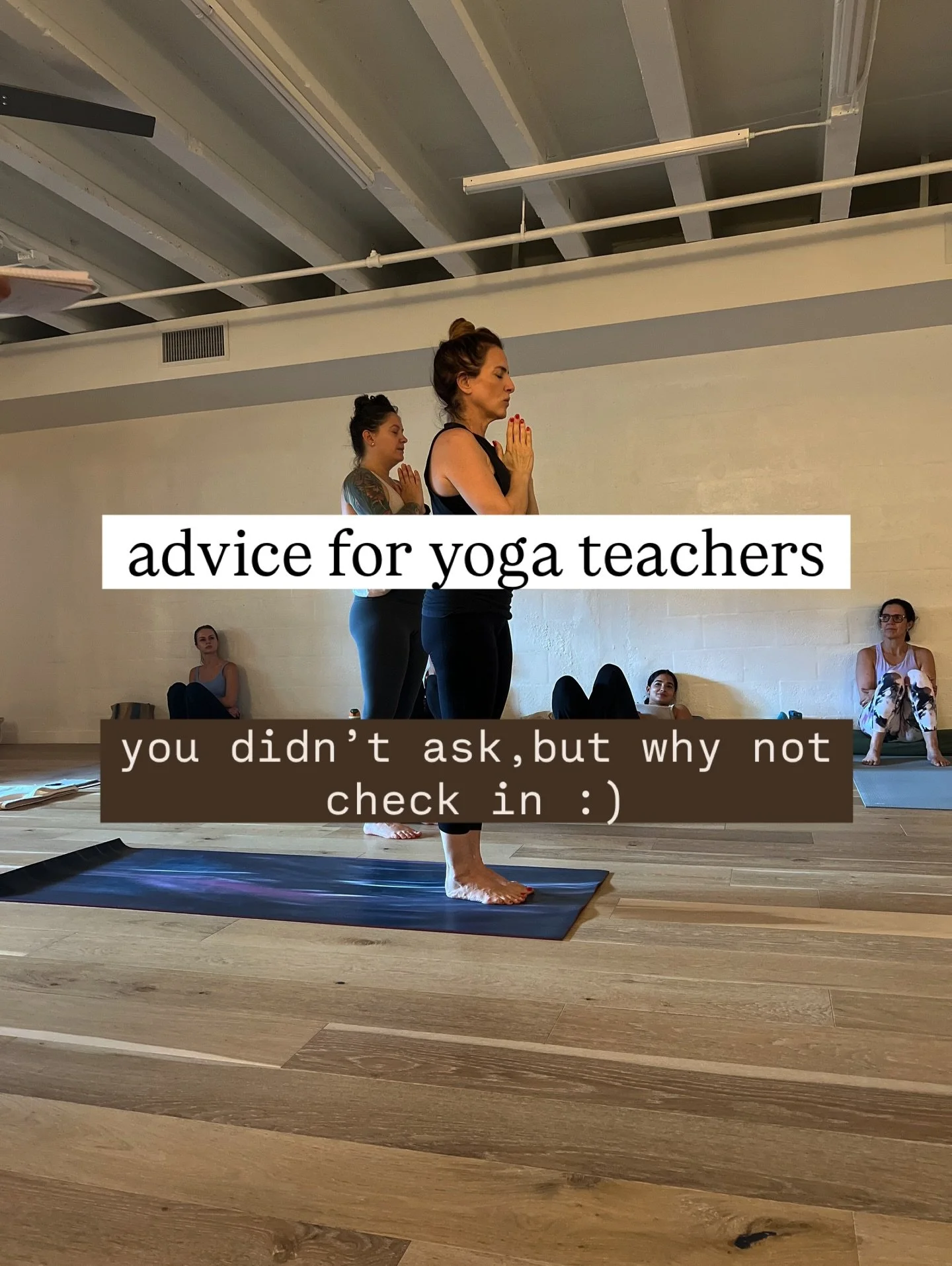 to my yoga teachers &mdash;

you don&rsquo;t need to be perfect.
you need to be present.

the best teachers aren&rsquo;t the most advanced.
they&rsquo;re the most embodied.

tag a teacher who needs this :)

#yoga #yogalifetsyle #yogateacher #yogaprac