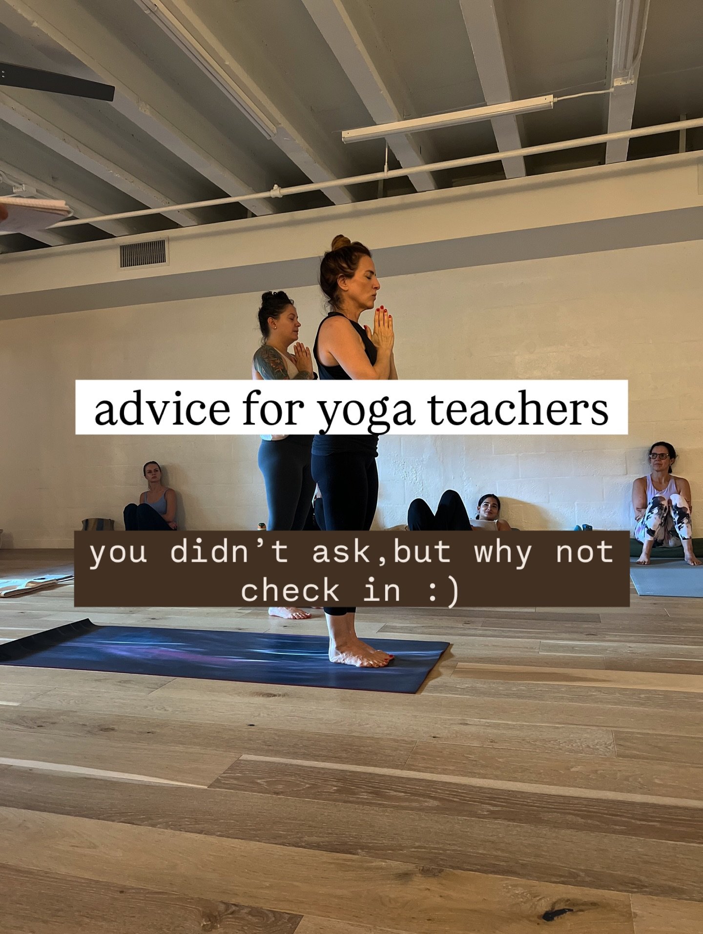 to my yoga teachers &mdash;

you don&rsquo;t need to be perfect.
you need to be present.

the best teachers aren&rsquo;t the most advanced.
they&rsquo;re the most embodied.

tag a teacher who needs this :)

#yoga #yogalifetsyle #yogateacher #yogaprac