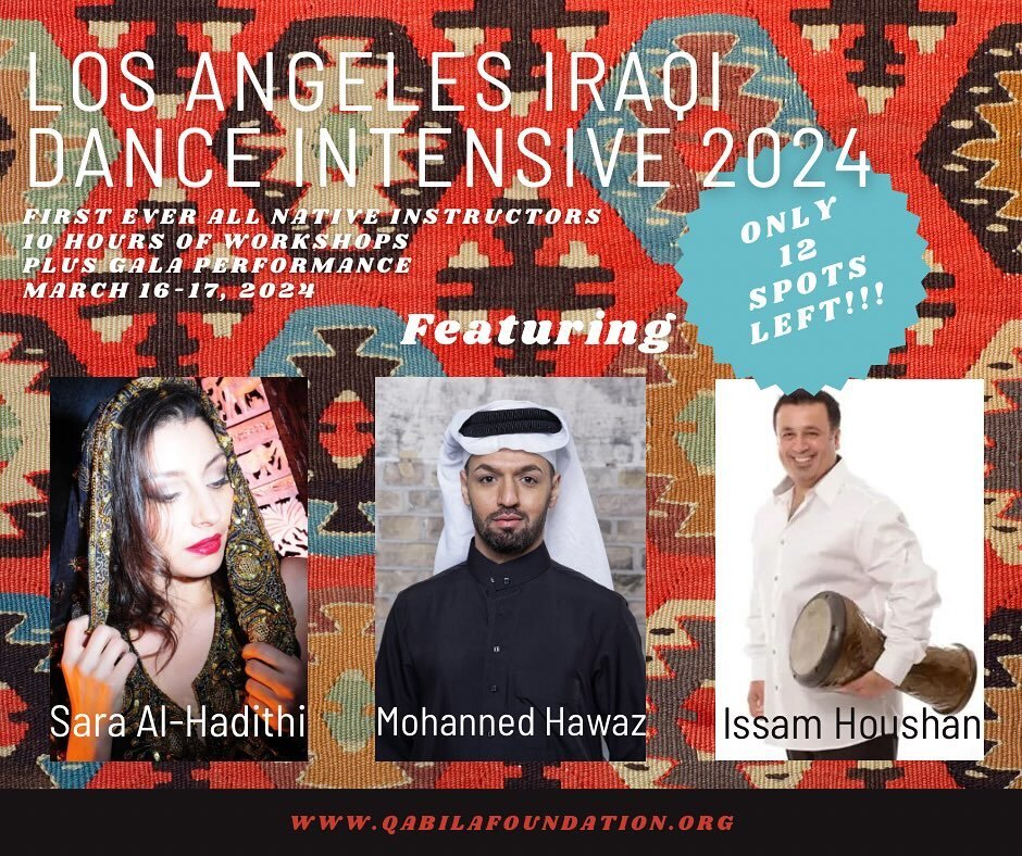 Coming March 16-17!!! Posted @withregram &bull; @aubrehill Less than a month away from the LA Iraqi Intensive!!! And there are only 12 spots left. If you have been waiting to sign up, now is the time!!! Dm me with any questions. Don&rsquo;t miss this