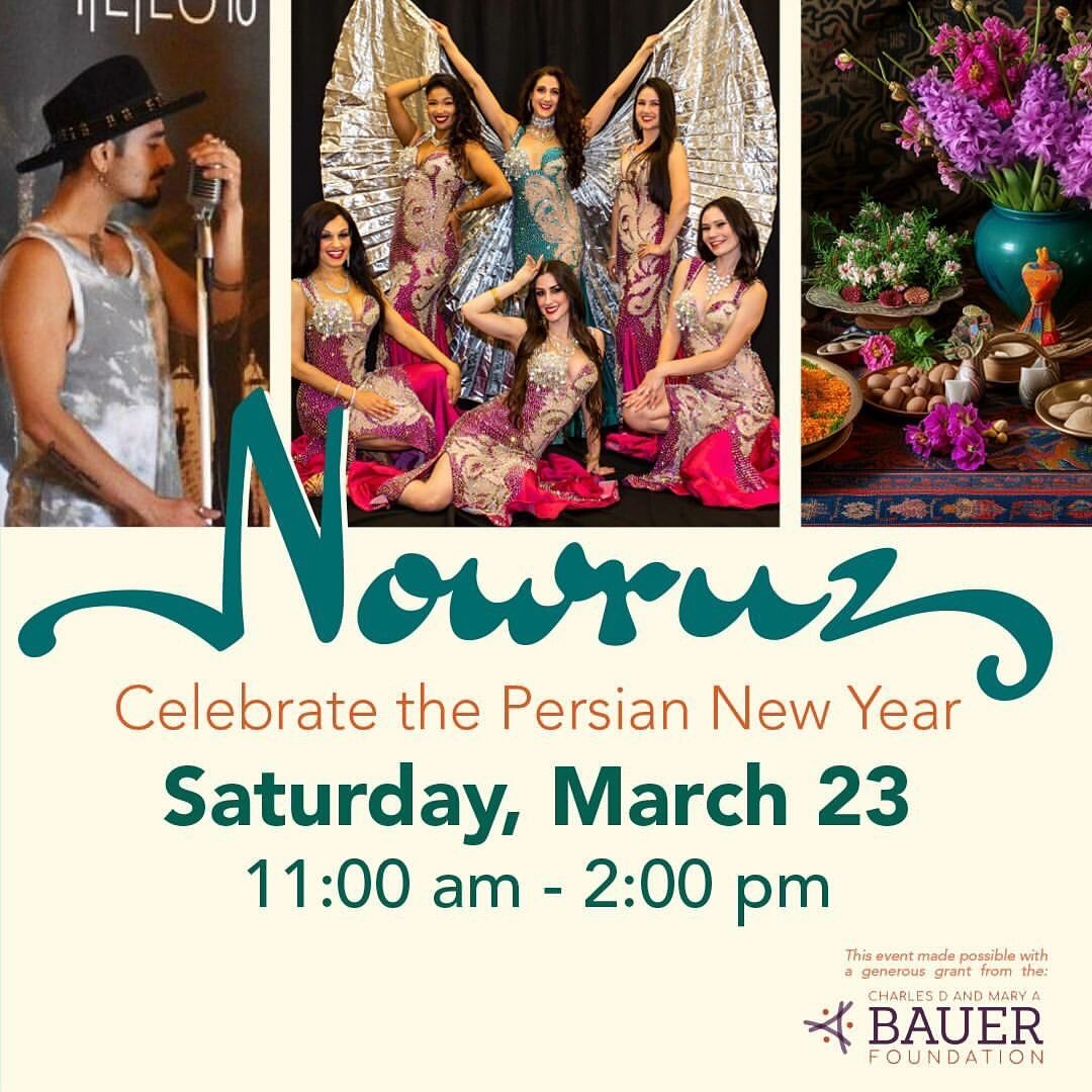 Start planning for Nowruz! Posted @withregram &bull; @sahlaladancers We are excited to announce this FREE family festival at the Museum of Ventura County. Celebrate Nowruz and immerse yourself in the joyous festivities:

Where: 100 E. Main St. Ventur