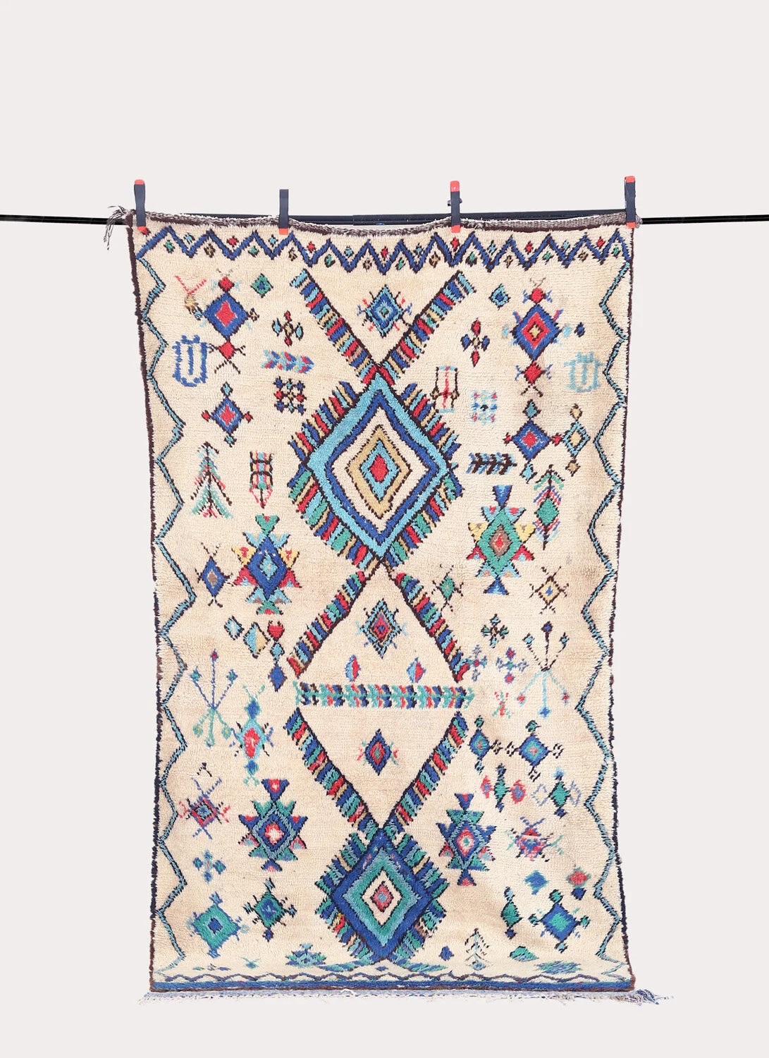 Azilal Baby Blues 8'4" by 4'11" 