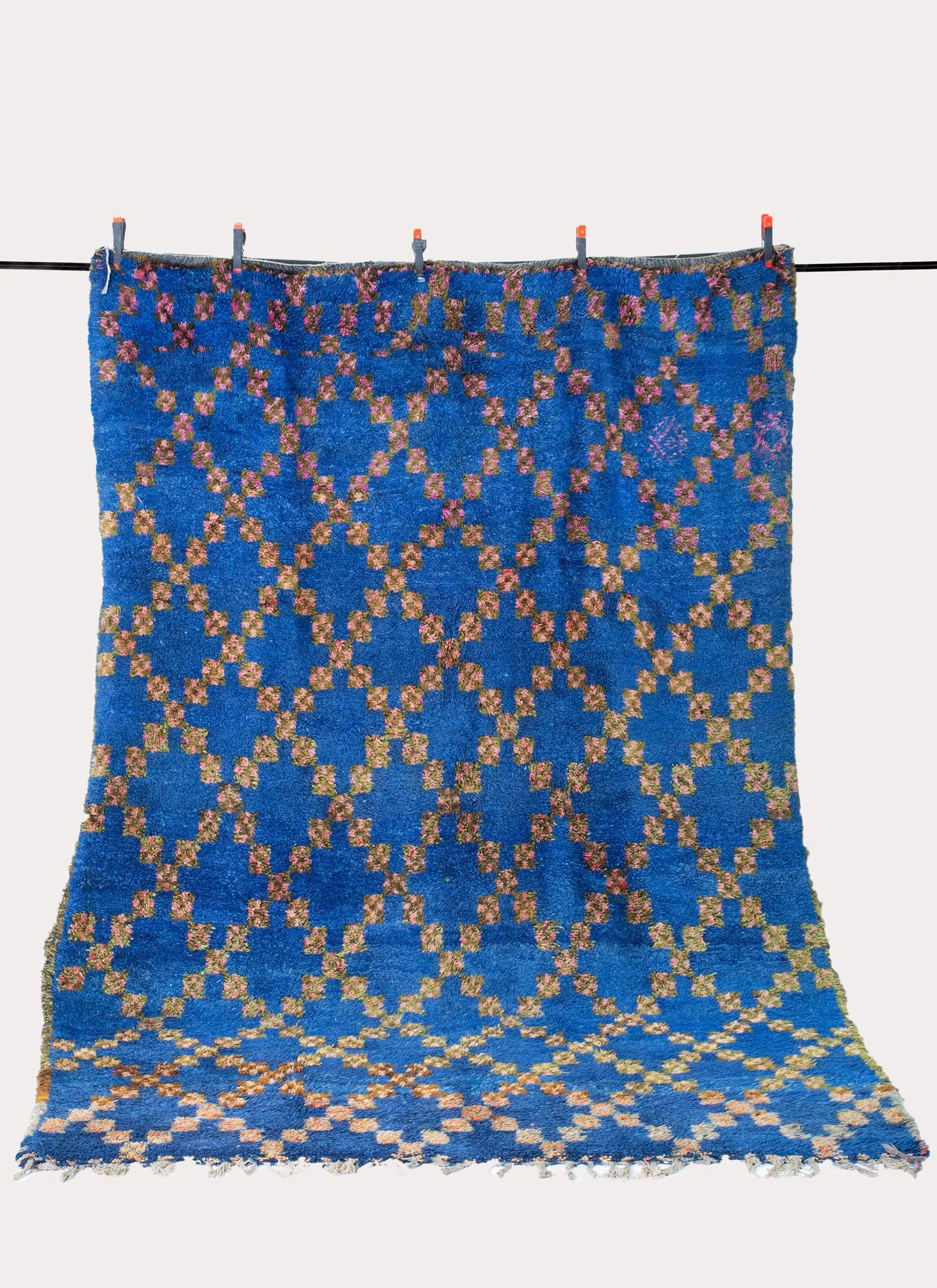 BMG Blue Lattice 10'9" by 7'9"