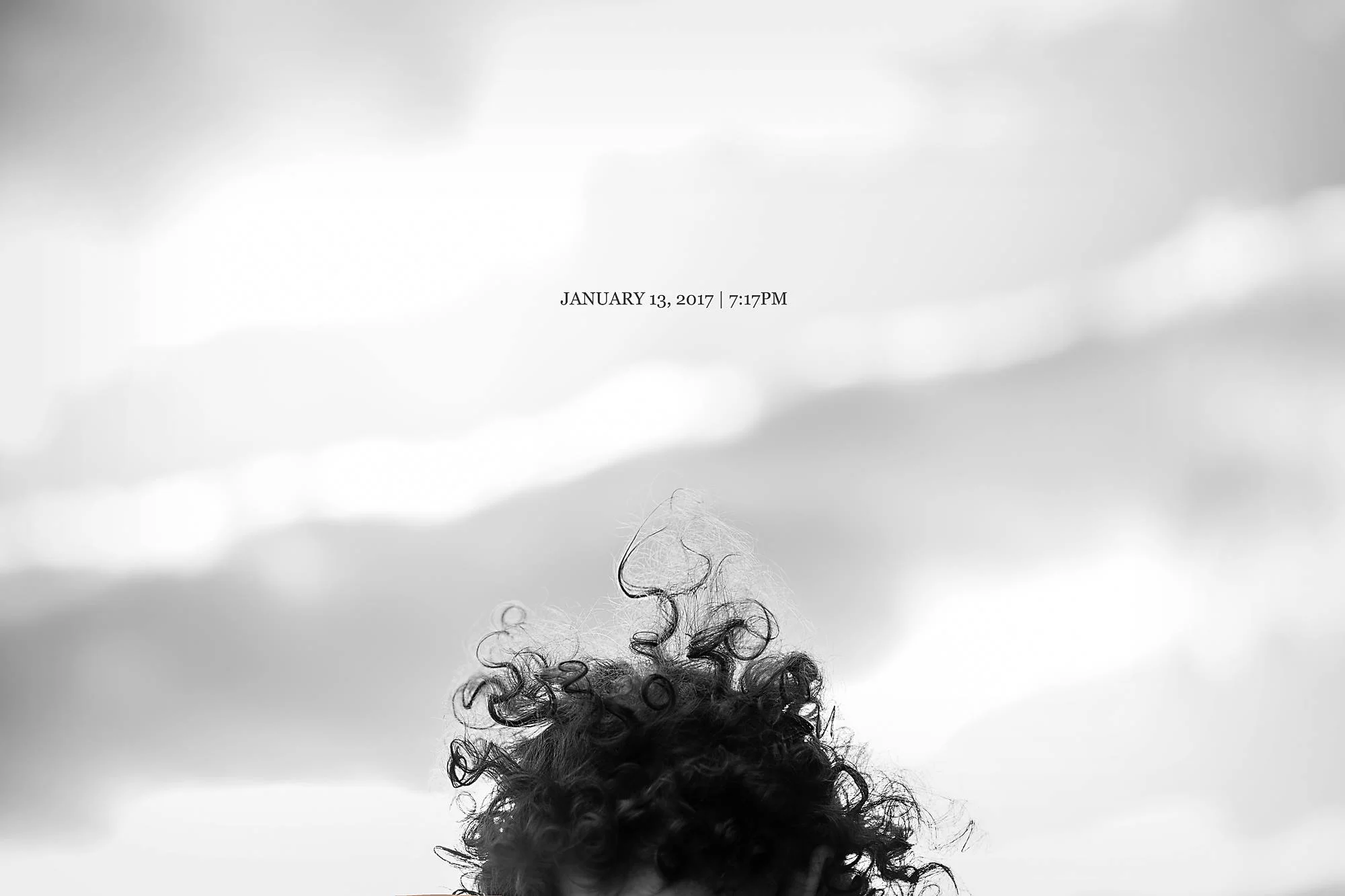 DAY THIRTEEN Your dancing curls. May they forever fly and never fall.