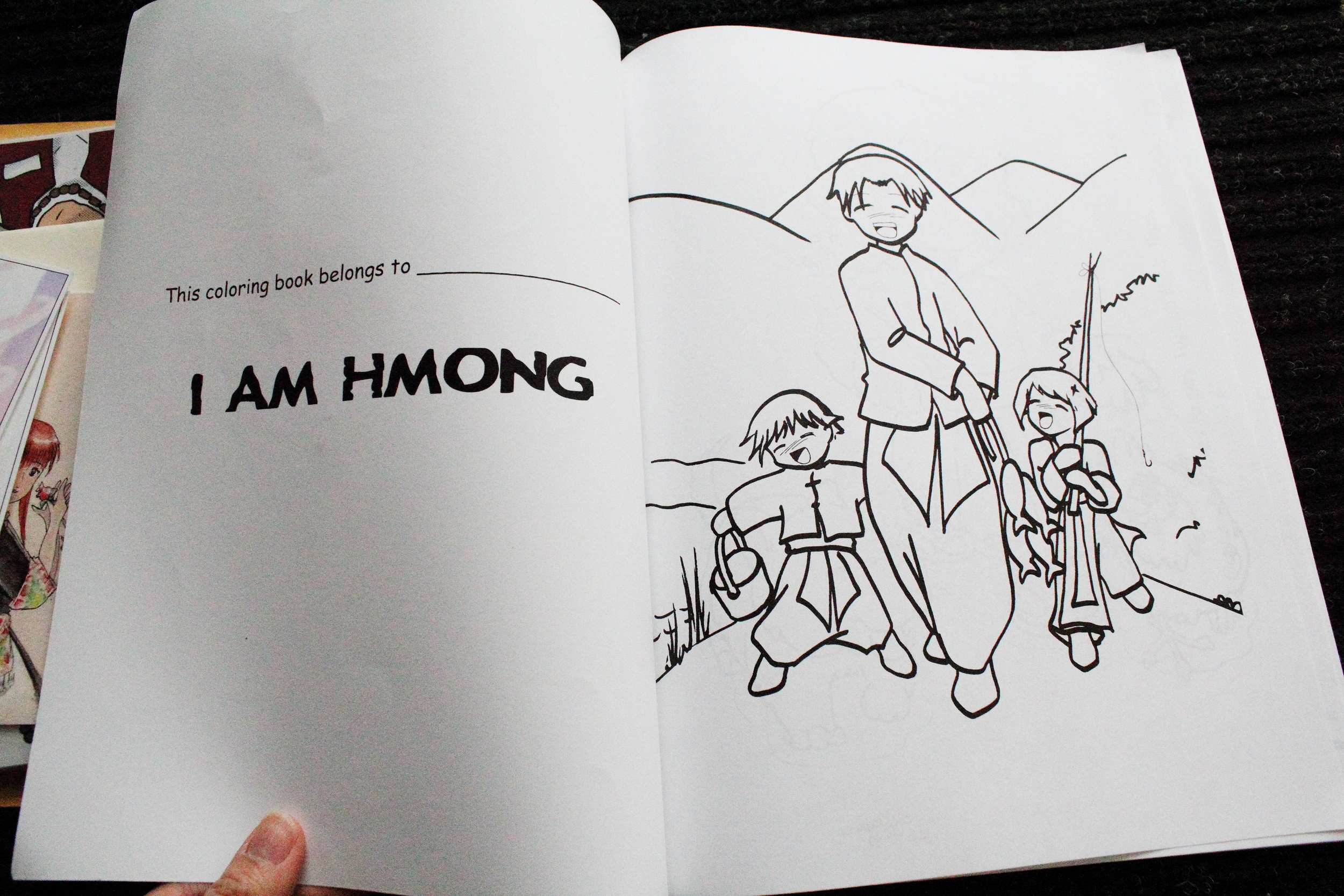 I am Hmong Coloring Book