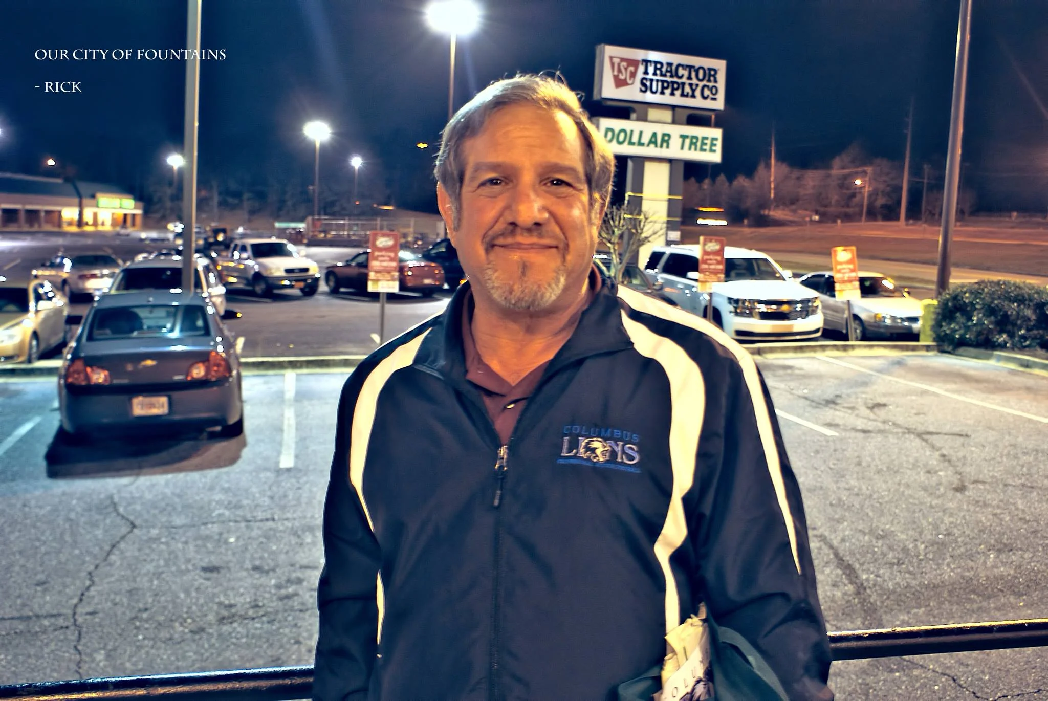 "I'm Rick Jacobson, V.P. of Sales & Marketing and co-owner of the Columbus Lions Professional Indoor Football Team, which plays March-June at the Civic Center. This is my 38th year in professional sports sales and management, though I'm a 1977 grad of Syracuse University with a TV-Radio (broadcasting) degree. I'm from Stamford, CT, about to turn 61 and married with no kids, but three stepchildren and several step-grands. My wife, Lola, and I have been married 5 1/2 years; late wife Angee and I were married from 1983-2006 before she succumbed to lung cancer." 