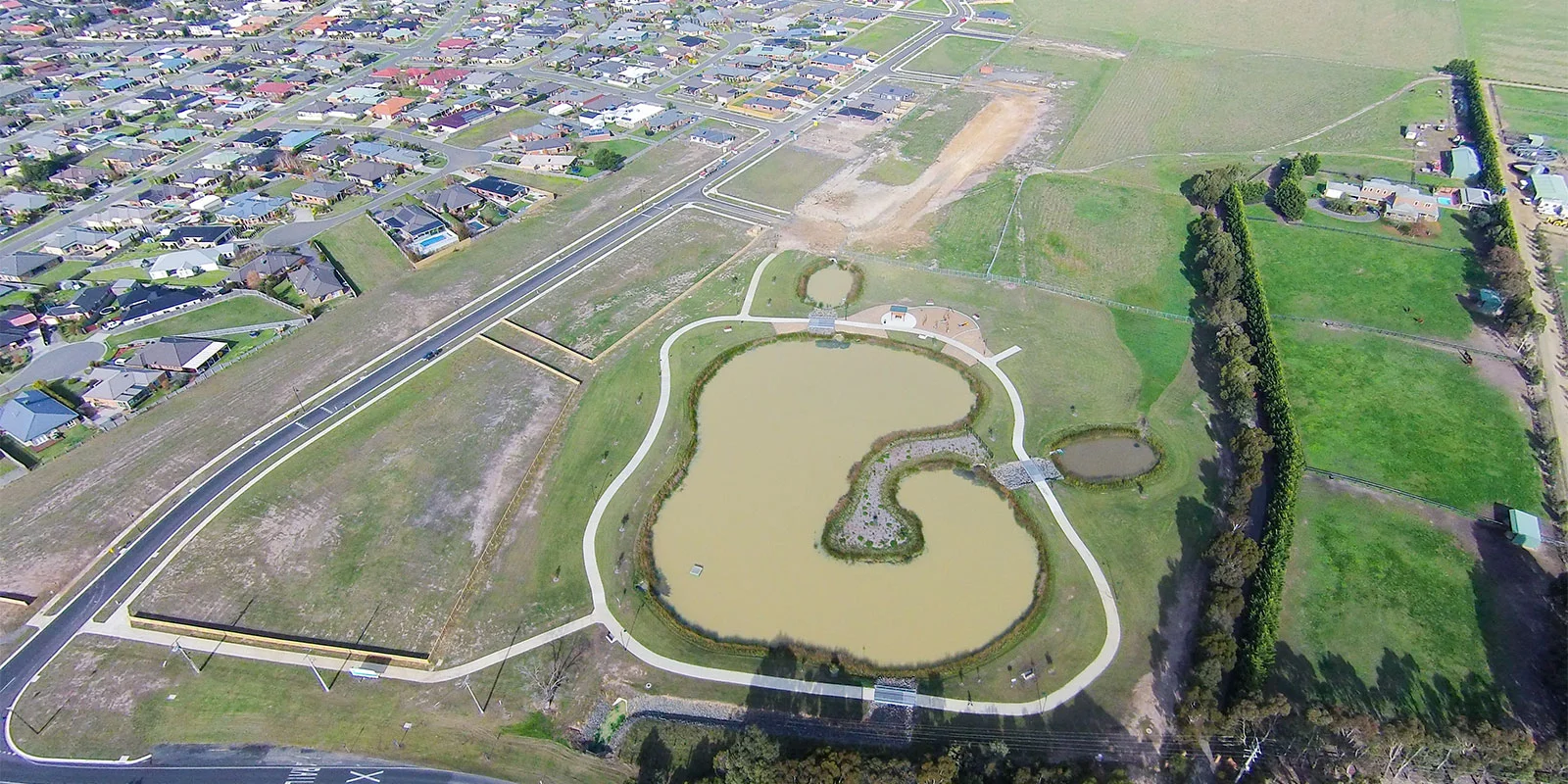Emerald Waters Aerial View 
