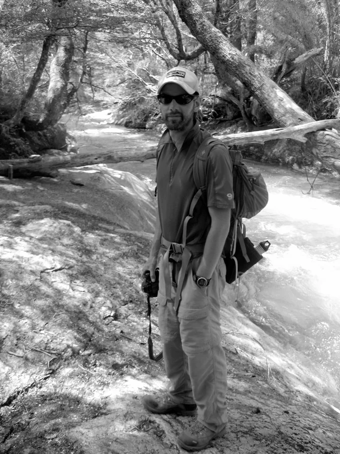 Gabe Chasnoff on location