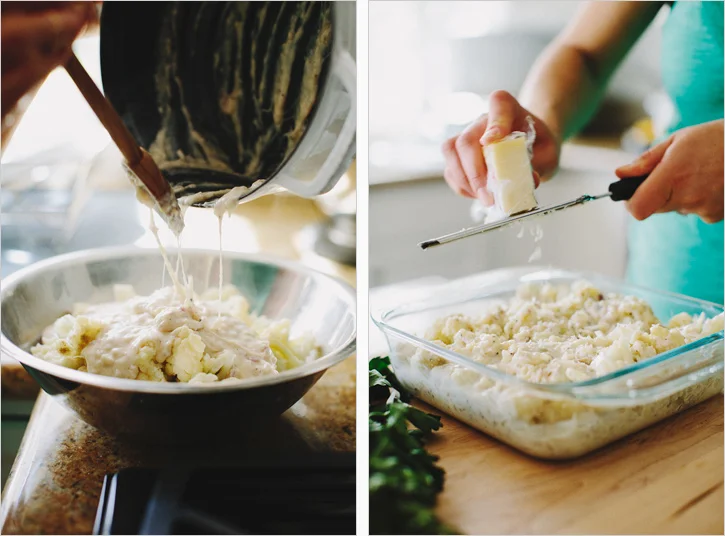 Cauliflower & Brown Rice Gratin . Sprouted Kitchen