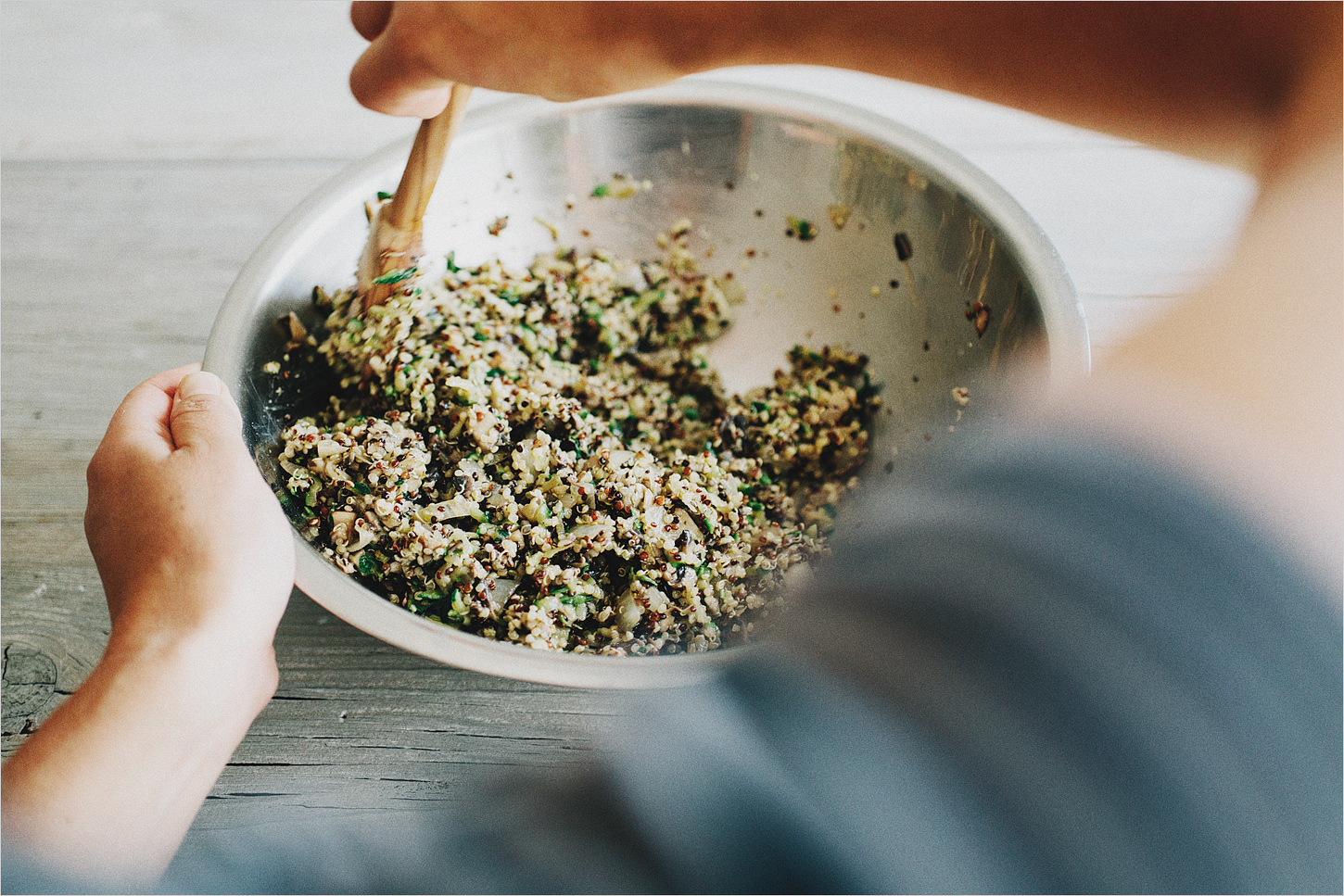 Veggie Quinoa Burger . Sprouted Kitchen