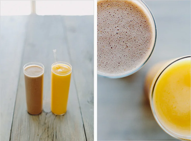 his & hers smoothies . sprouted kitchen