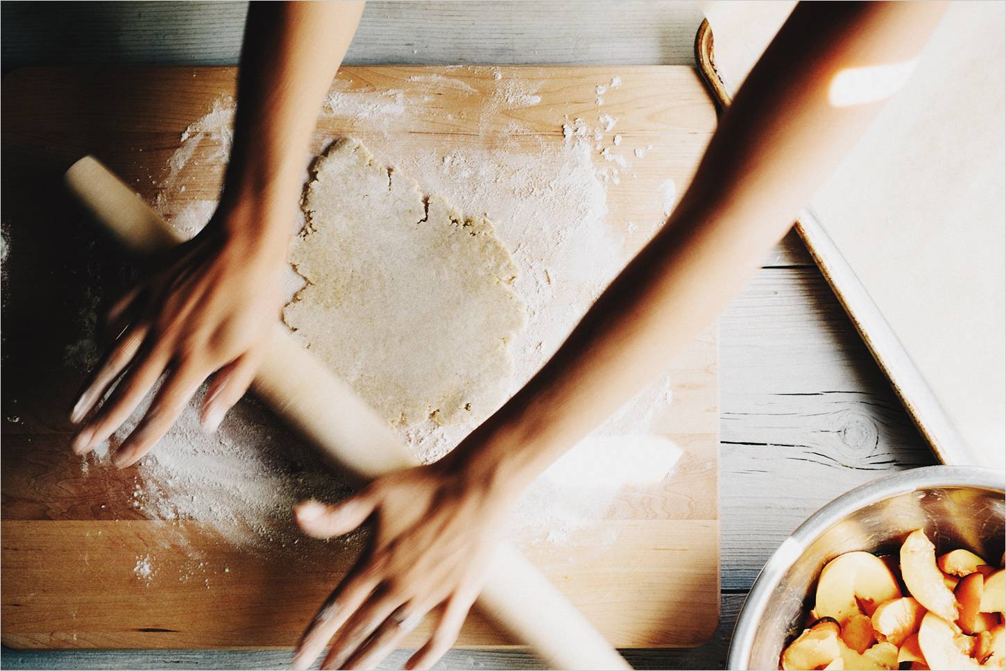 Nectarine Tart . Sprouted Kitchen