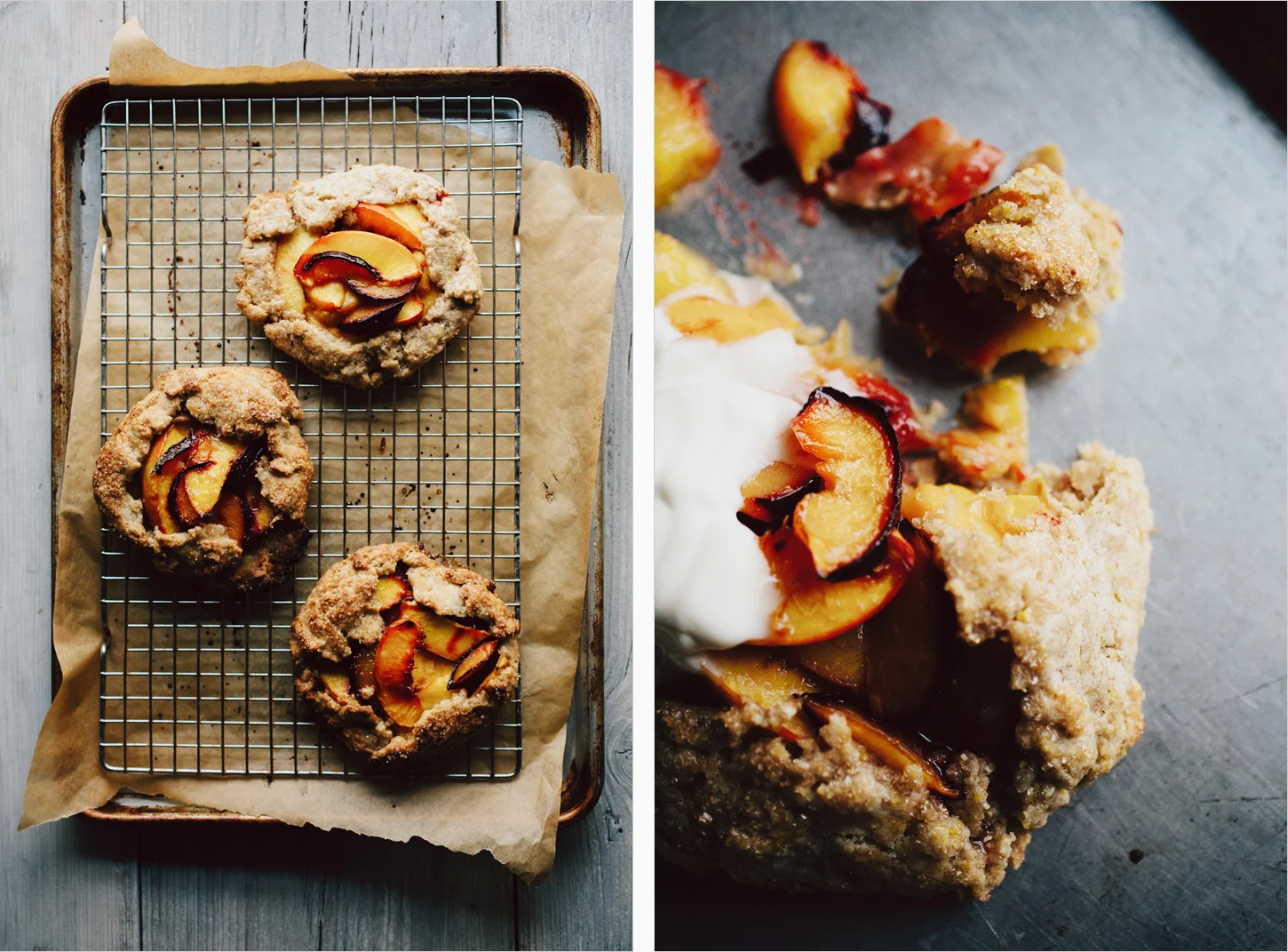 Nectarine Tart . Sprouted Kitchen