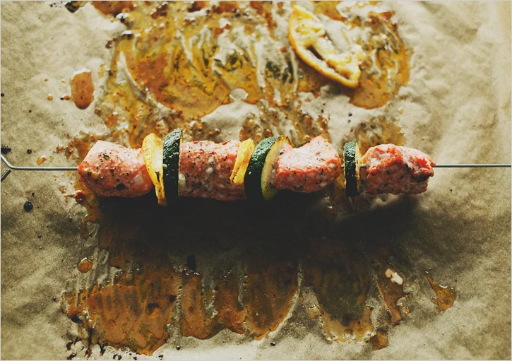 salmon kebabs . sprouted kitchen