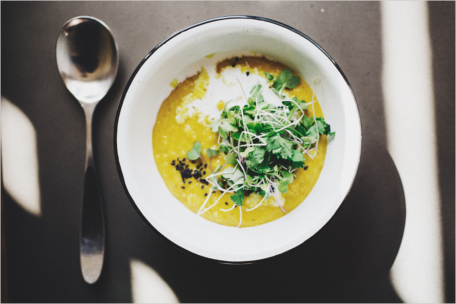 Curried Yellow Split Pea Soup . Sprouted Kitchen