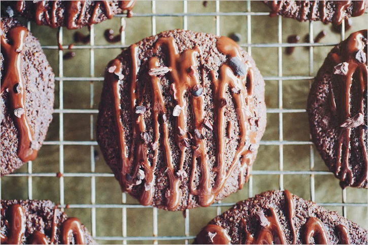 TRIPLE CHOCOLATE COOKIES